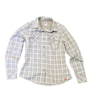 The North Face Plaid Floral Button Down Shirt